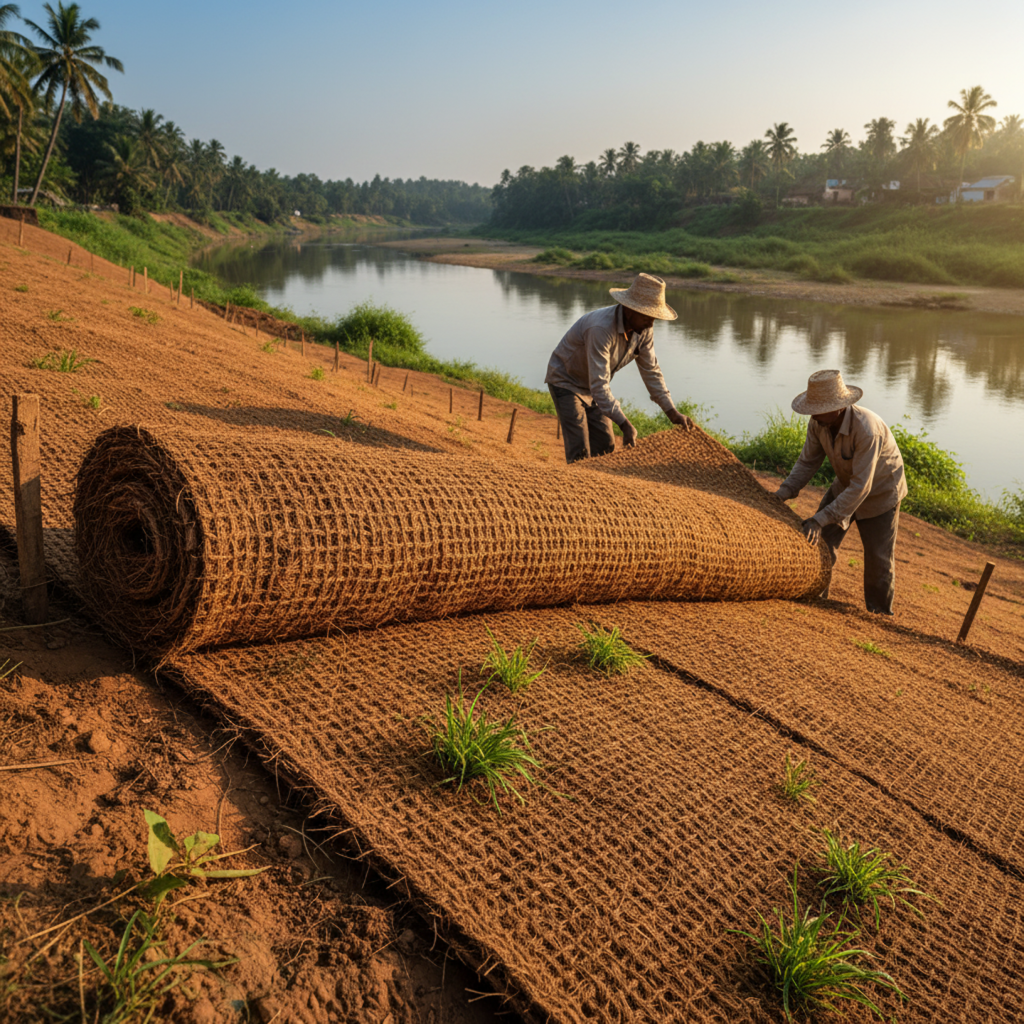 Coir Geo Textile Manufacturers in kolkata